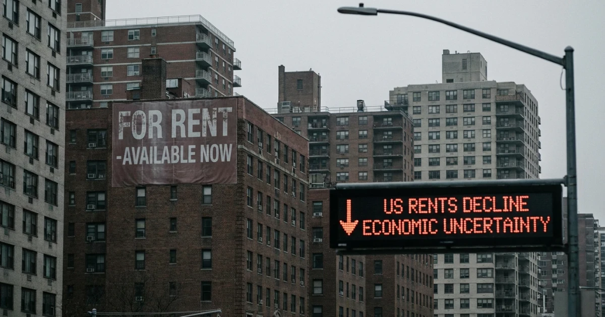 U.S. Apartment Rents Decline as Economic Pressures Mount