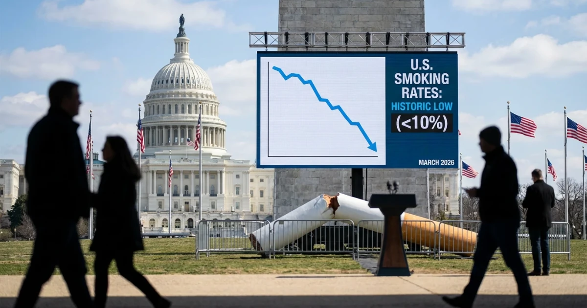 U.S. Cigarette Smoking Rates Hit All-Time Low