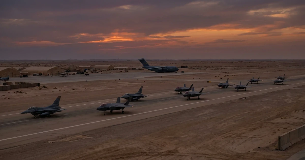 U.S. Deploys 150 Aircraft to Europe, Middle East