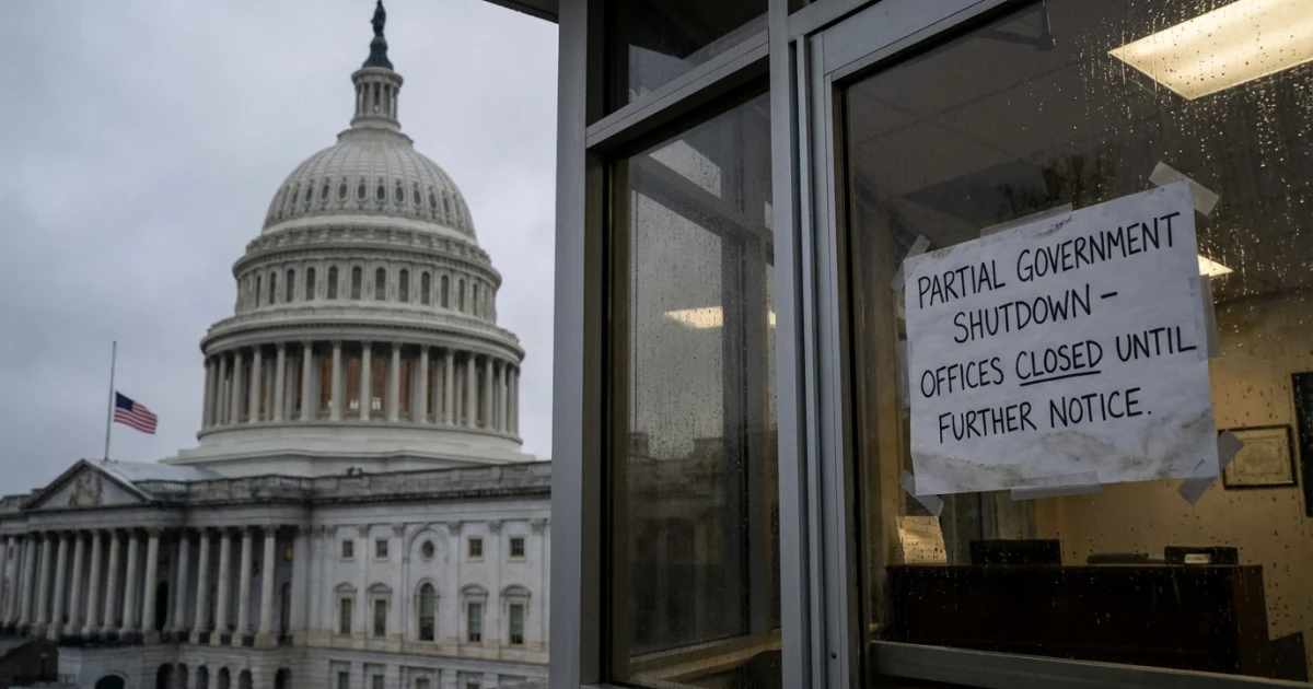 Government Shutdown Grips U.S. as House Readies Funding Vote