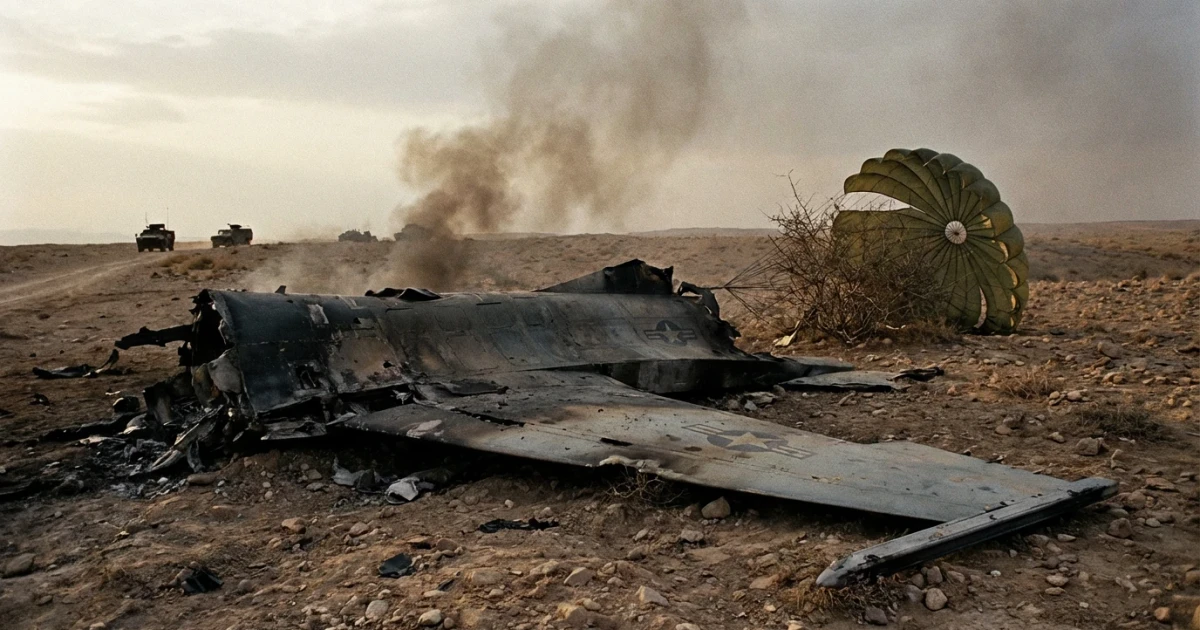 U.S. Fighter Jet Downed Over Iran, Crew Member Rescued