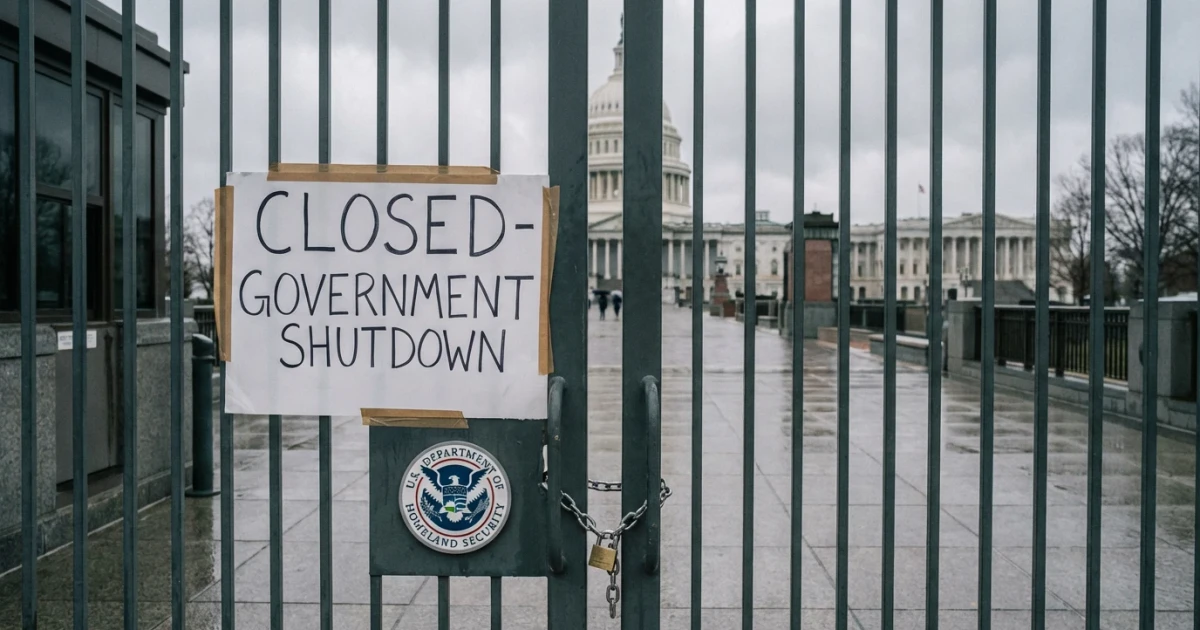 Government Shutdown 2026: DHS Funding Dispute Halts Operations