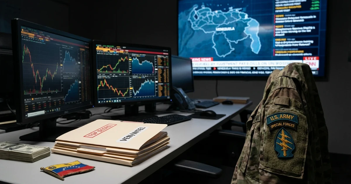 U.S. Soldier Charged in Venezuela Insider Trading Case