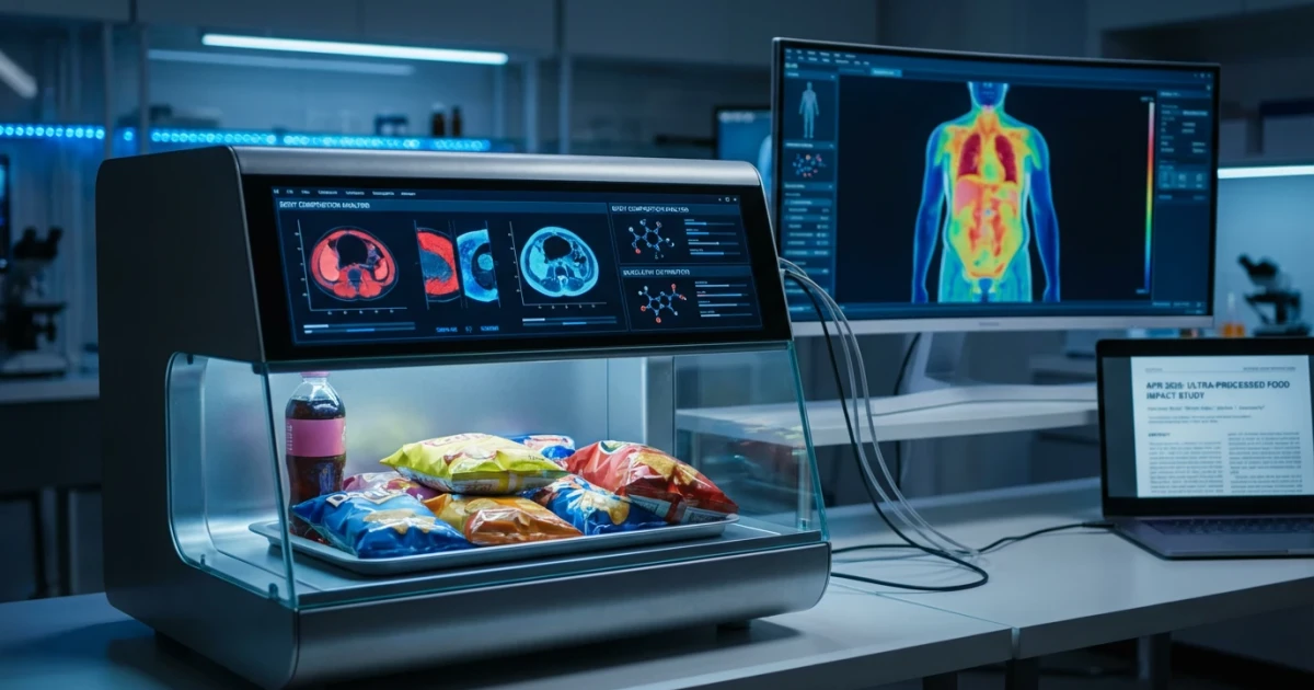 Ultra-Processed Foods Affect Muscle and Fat Composition