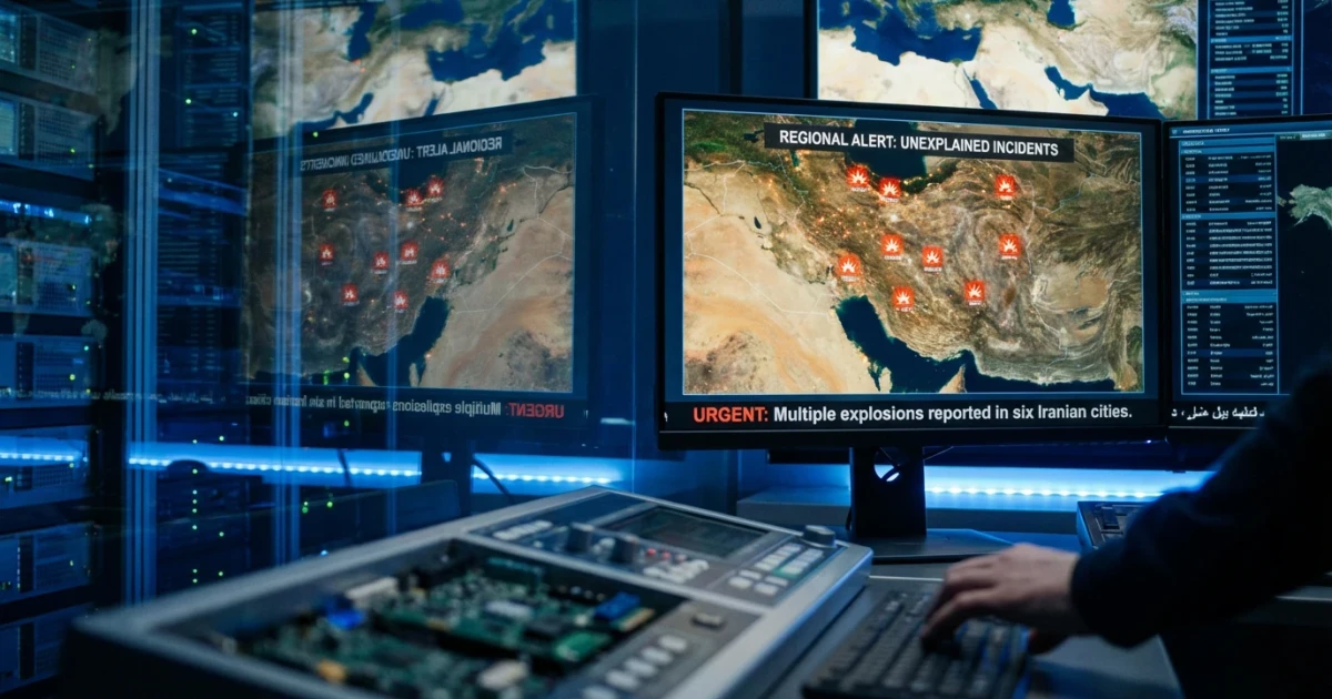 Unexplained Blasts Strike Six Iranian Cities, US & Israel Deny Involvement