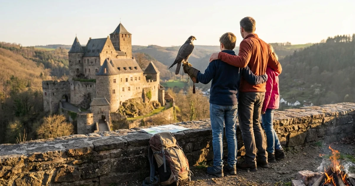 Unique Family Vacations: Adventure, Falconry, and Castle Stays
