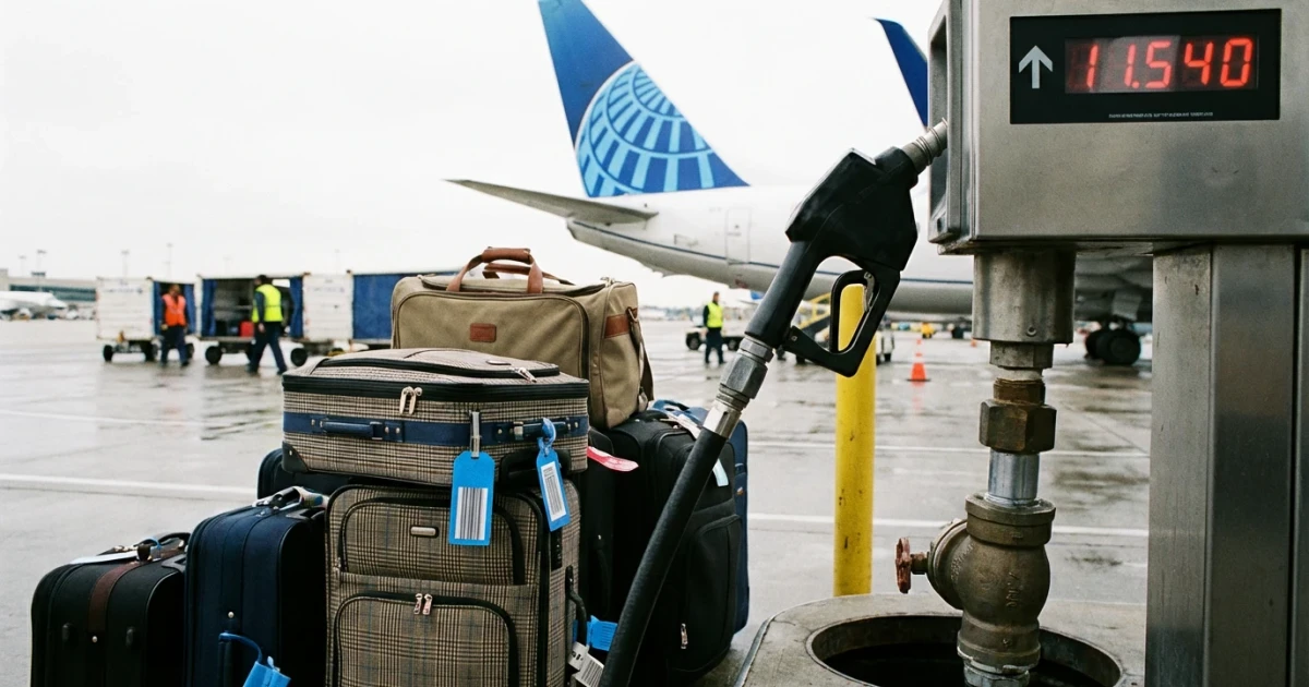 United Airlines Raises Checked Bag Fee Amid Higher Fuel Costs