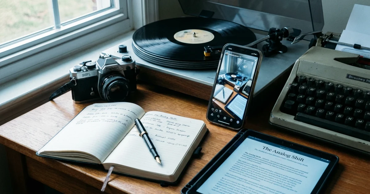 Is the Analog Lifestyle Trend Truly Analog? Examining the Movement