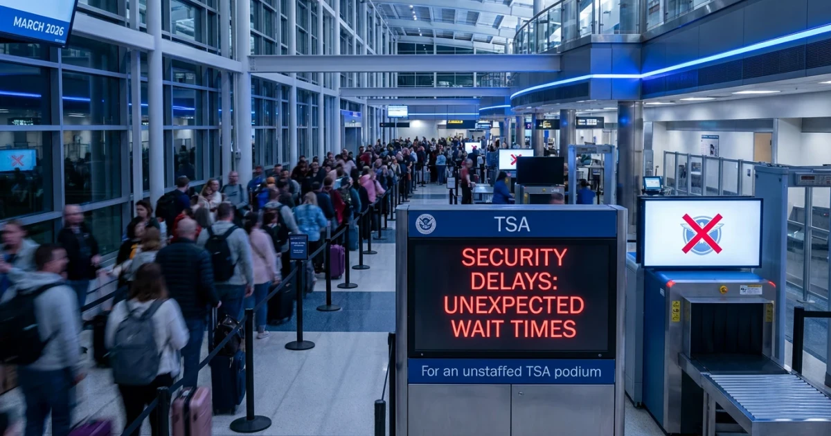 Unpaid TSA Officers Cause Unpredictable Airport Wait Times