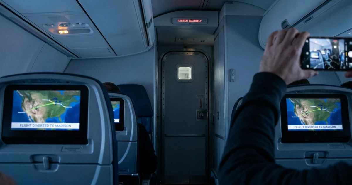 United Flight Diverted to Madison After Unruly Passenger Detained