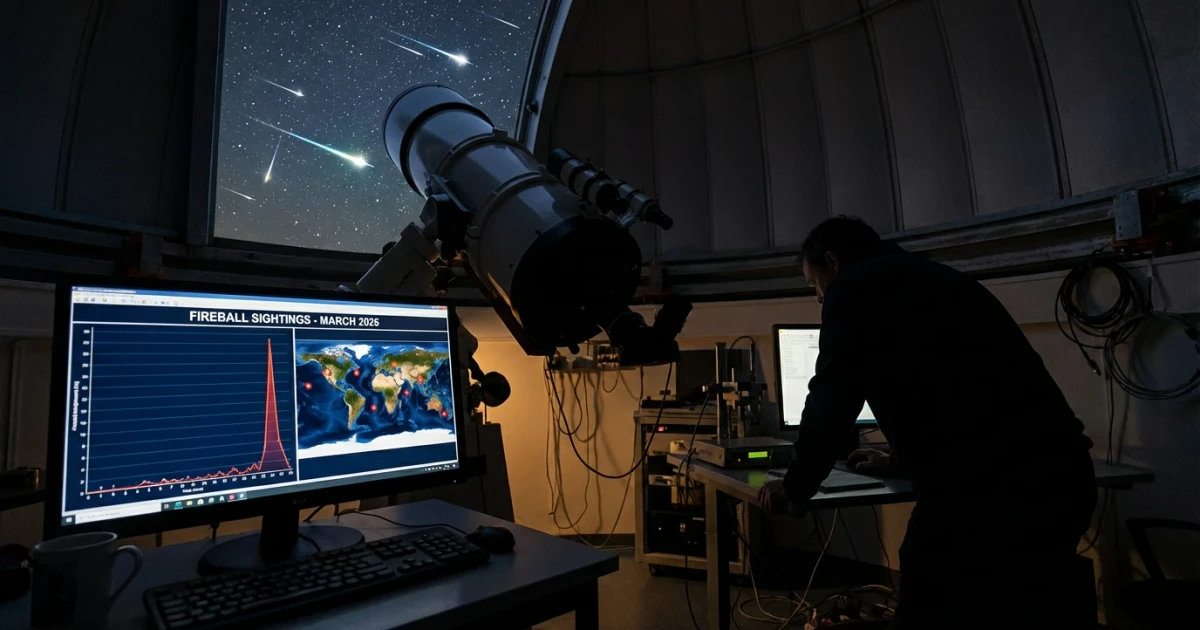 Fireball Sightings Surge in 2026: Causes and Analysis
