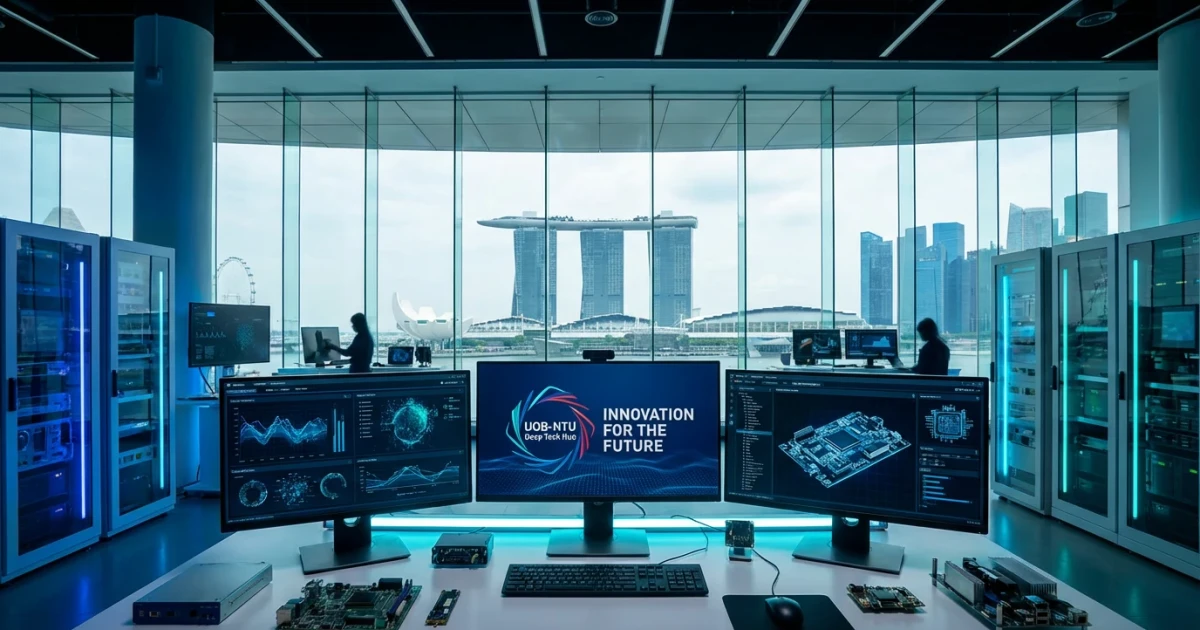 UOB and NTU Launch Hub for Over 90 Deep Tech Startups