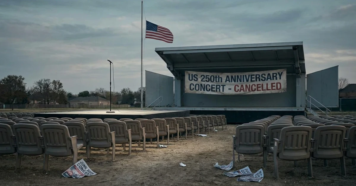 US 250th Anniversary Concerts Cancelled After Artist Withdrawals
