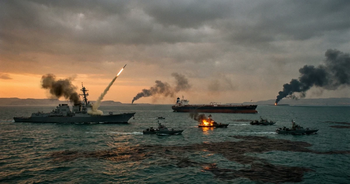 US, Iran Exchange Strikes as Strait of Hormuz Tensions Rise