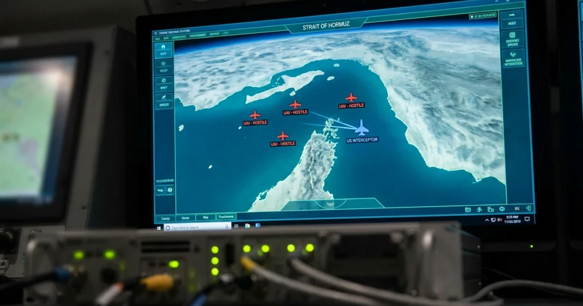 US Downs Iranian Drones Over Strait of Hormuz
