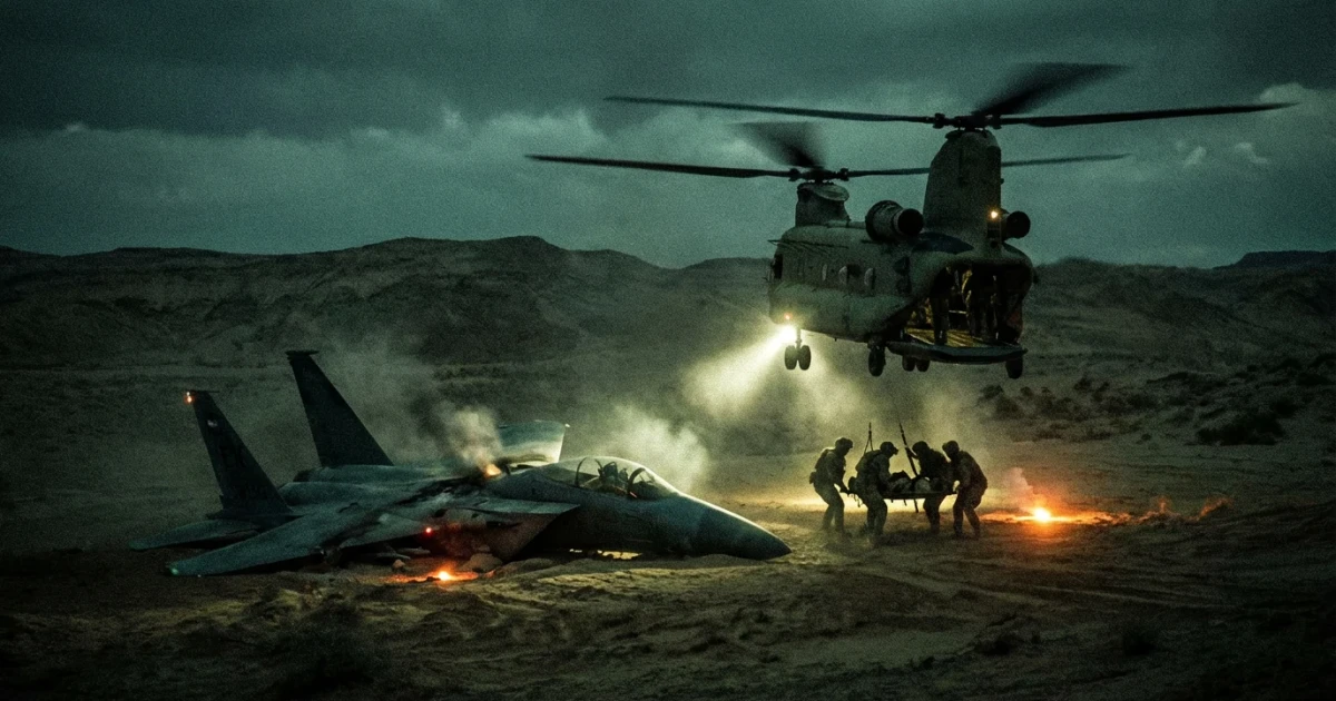 US Forces Rescue F-15 Crew in Iran Amid Tensions