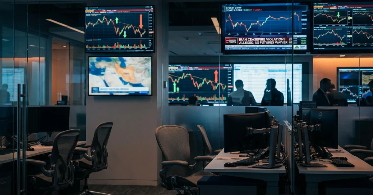 US Futures Fluctuate as Iran Allegations Impact Markets