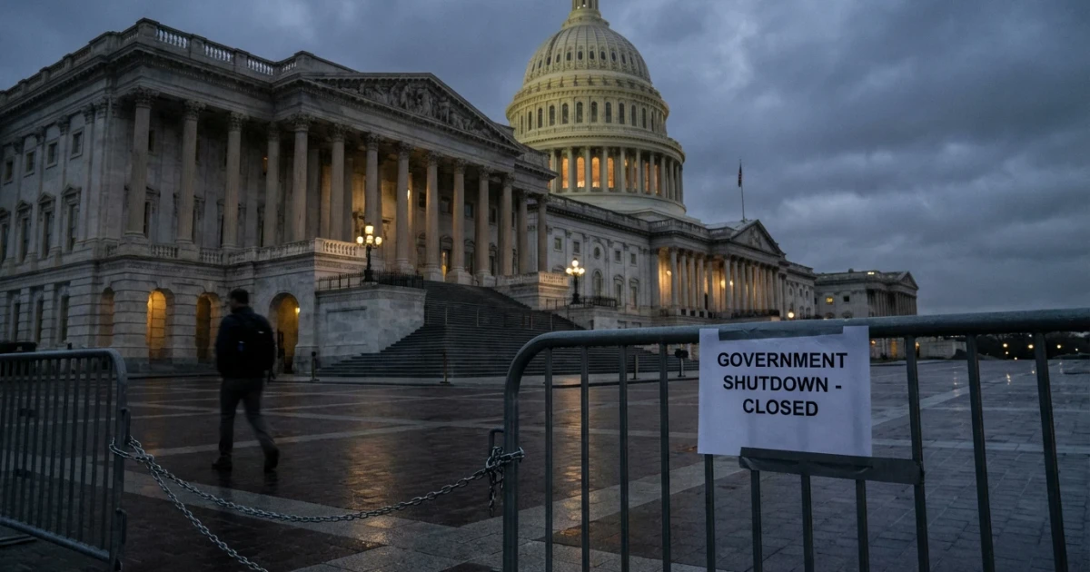 US Government Partial Shutdown Despite Last-Minute Deal