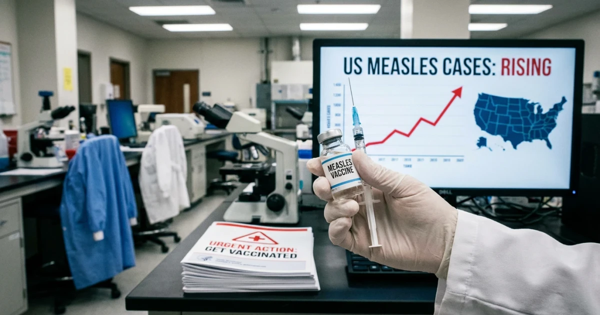 Measles Cases Rise in US, Officials Urge Vaccination