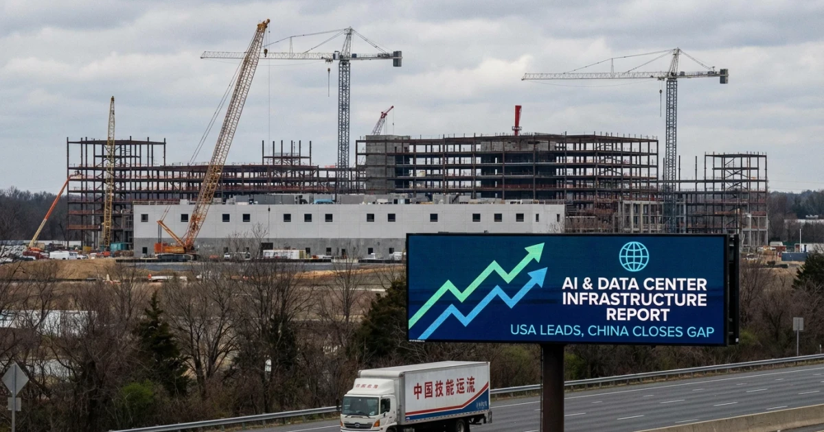 US Holds Data Center Lead as China Closes AI Model Gap