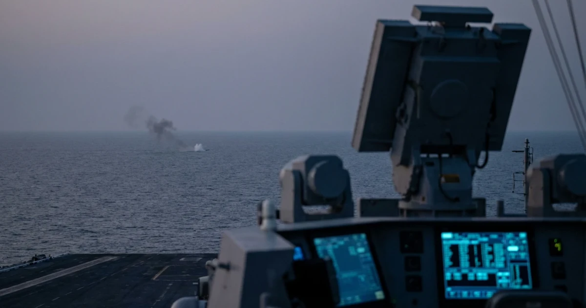 US Military Downs Iranian Drone Near Aircraft Carrier in Arabian Sea