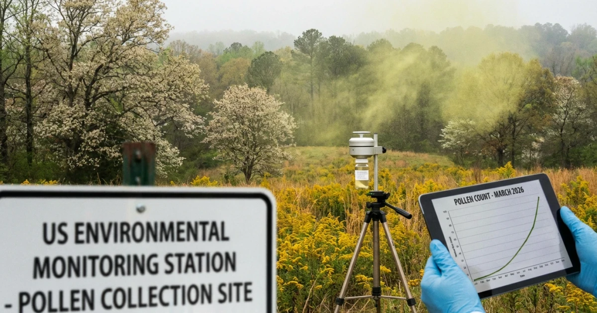 US Pollen Counts Spike, Allergy Season Starts Early