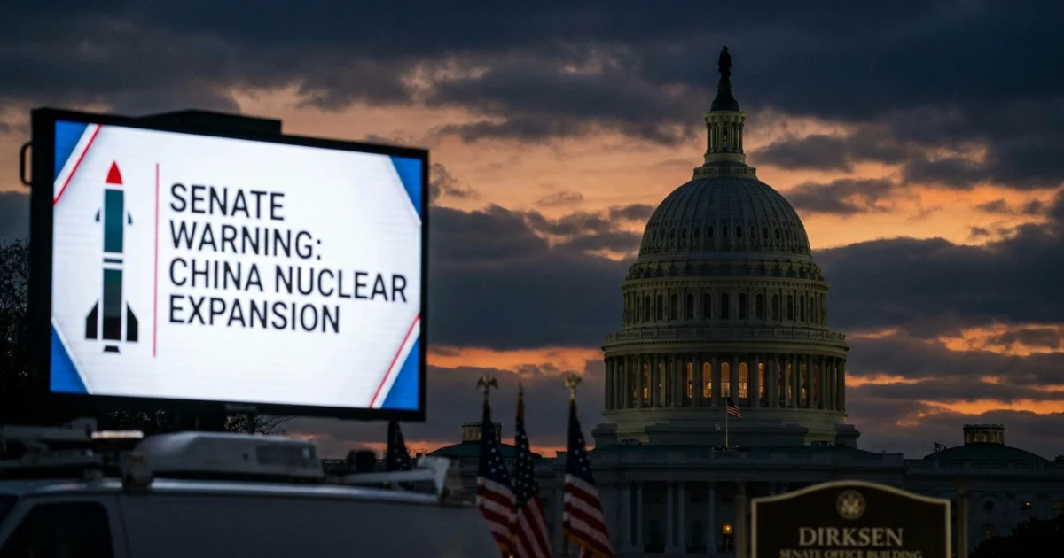 US Senate Warns of China’s Nuclear Buildup Before Xi-Trump Summit