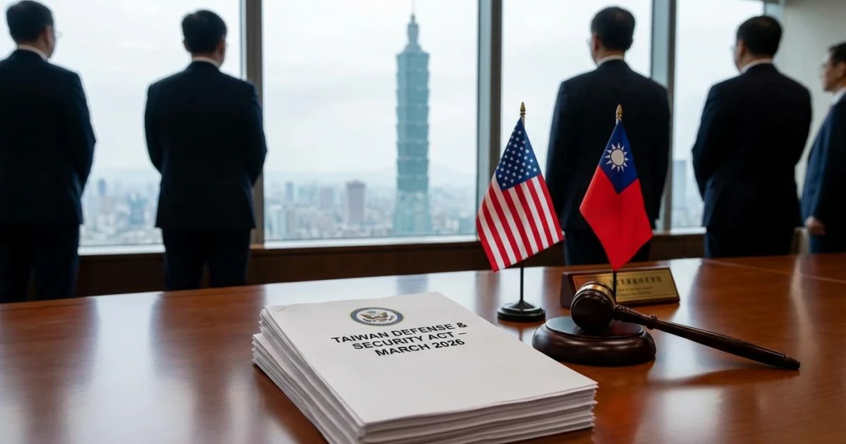 US Senators Visit Taiwan to Promote Defense Bill Passage