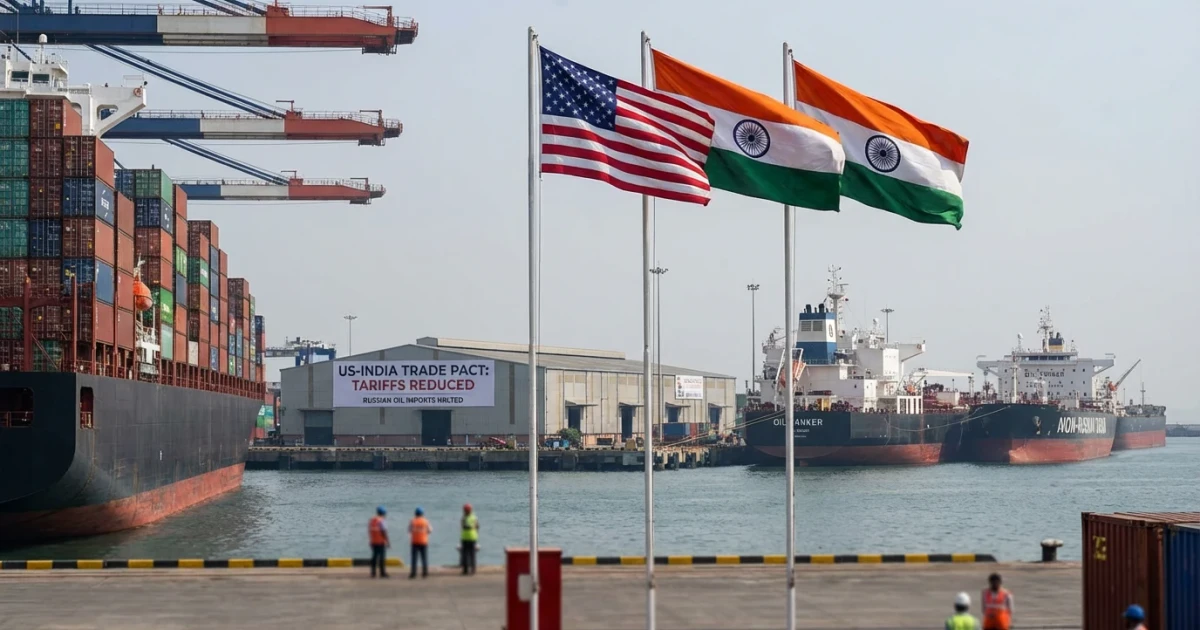 US Cuts India Tariffs to 18% as India Ends Russian Oil Imports