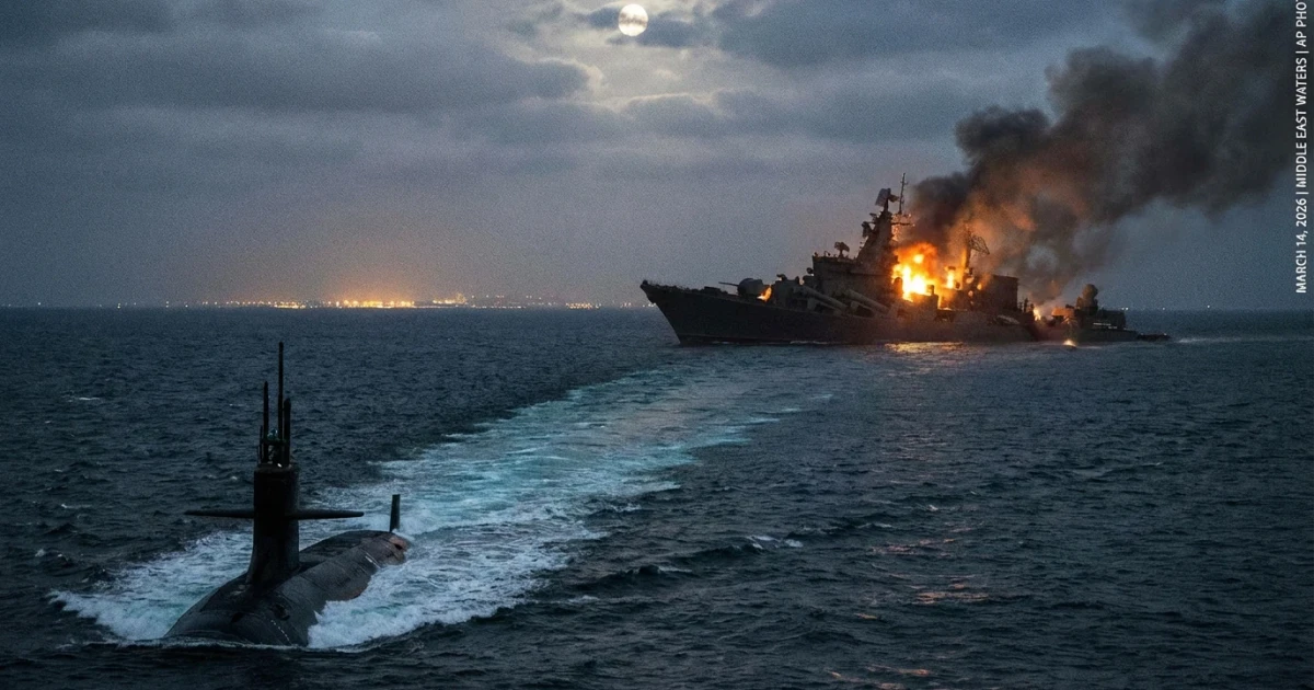 US Submarine Sinks Iranian Warship Amid Middle East Crisis | The ...