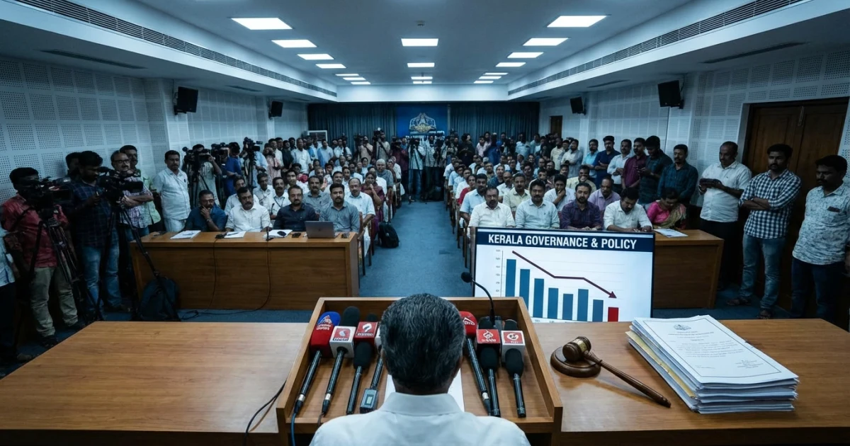 V D Satheesan Criticizes Kerala Left Government Policies