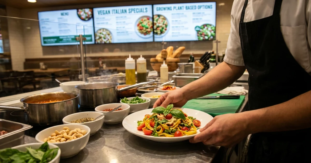 Vegan Italian Restaurants Thrive Across the U.S.