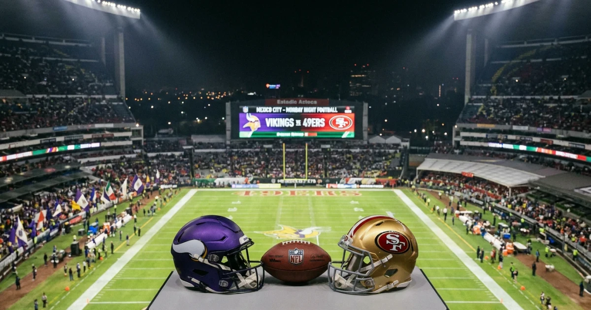 Vikings, 49ers to Meet in Mexico City for 2026 NFL Game