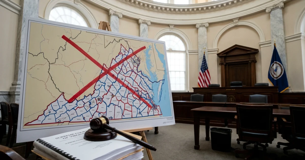 Virginia Supreme Court Strikes Down House Maps in Redistricting Ruling