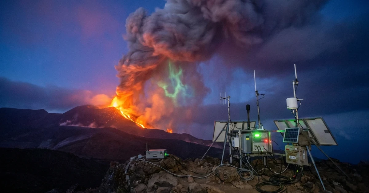 Volcano Eruption Surprises Scientists by Destroying Methane