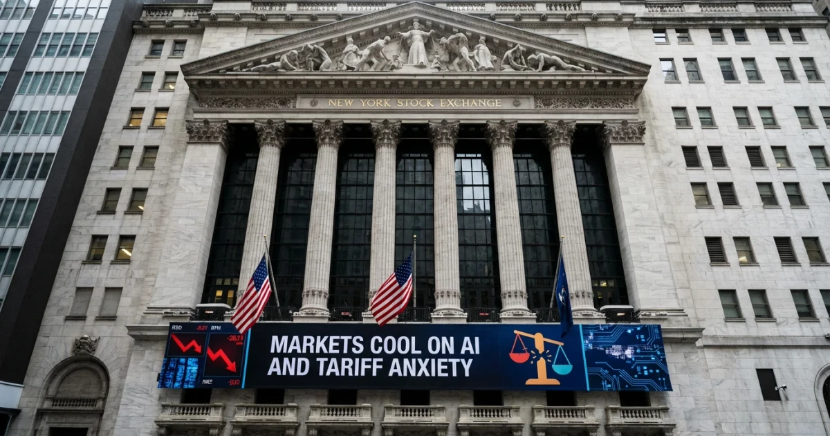 Stocks Steady as AI and Tariff Concerns Roil Markets