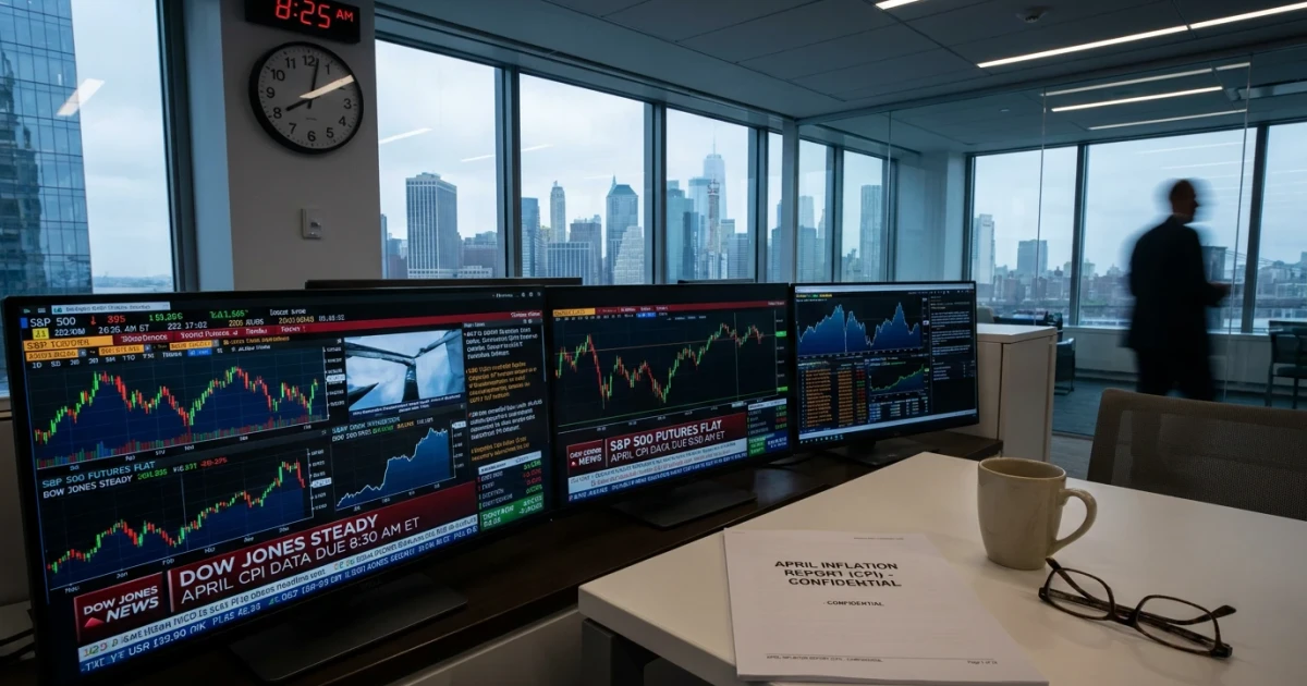 Wall Street Steady as Investors Await April CPI Report