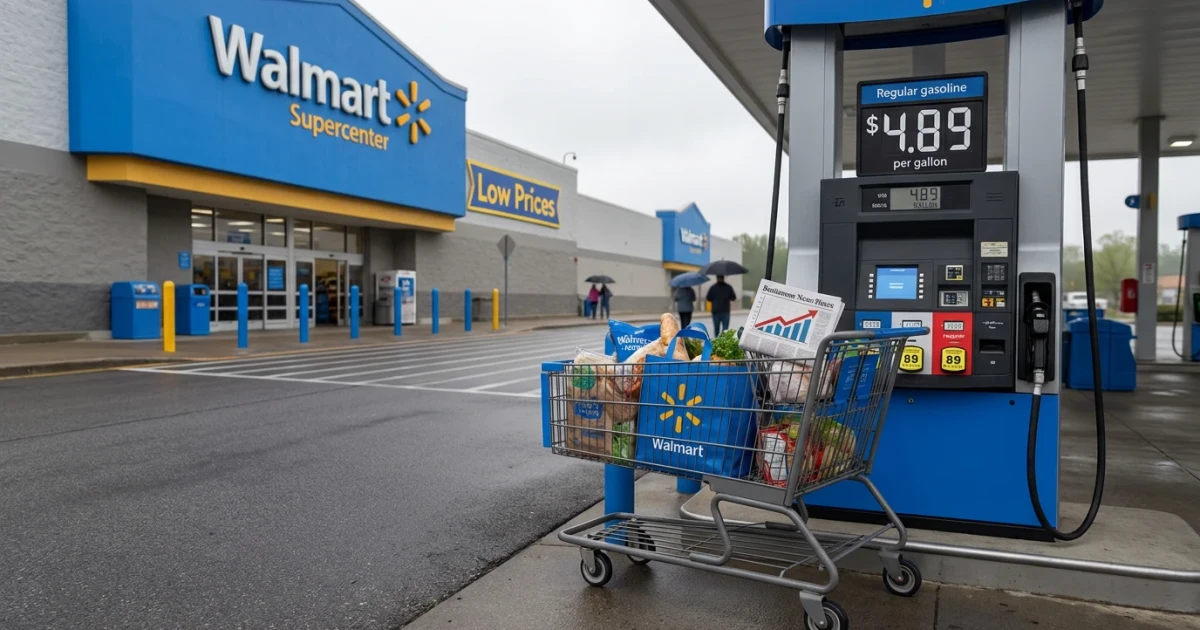 Walmart Sales Rise Amid High Gas Prices, Outlook Cautious