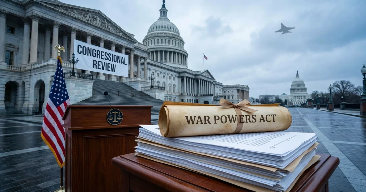War Powers Act Puts Trump’s Iran Actions Under Scrutiny