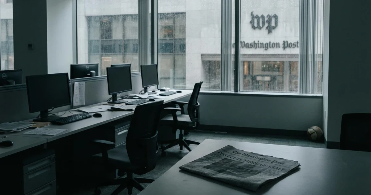 Washington Post Lays Off One-Third of Newsroom in Major Restructuring