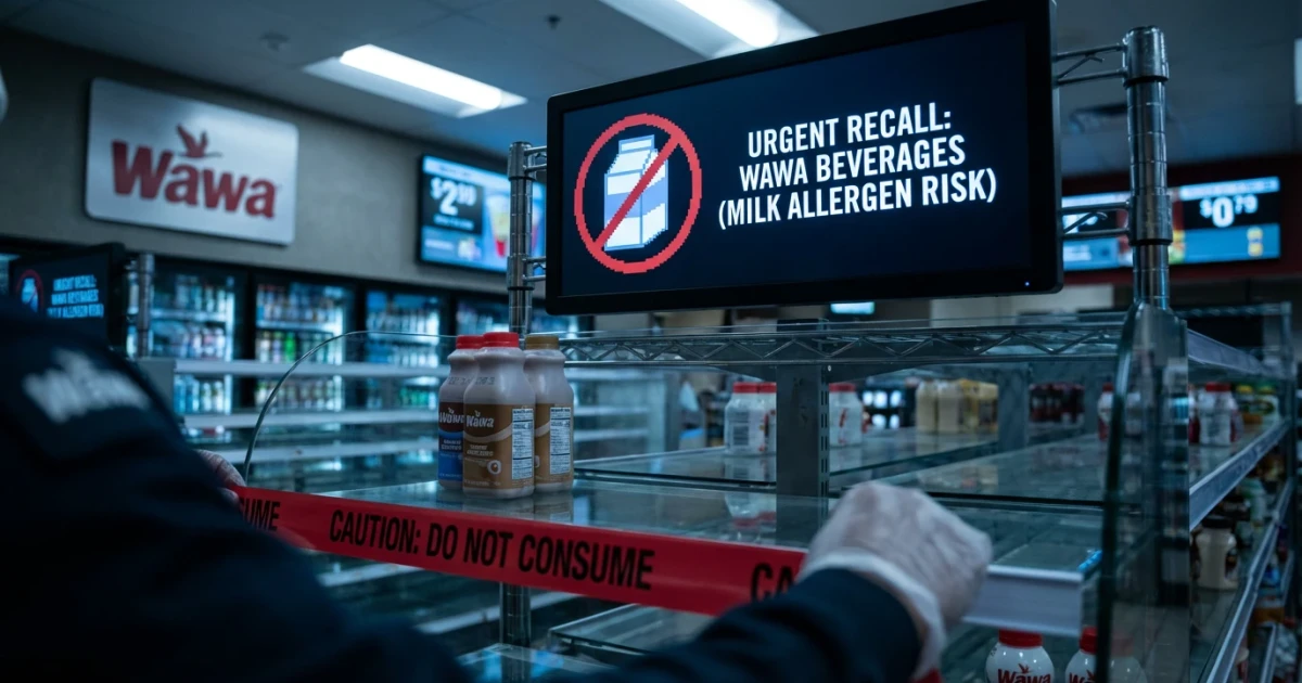 Wawa Recalls Beverages for Undeclared Milk Allergen
