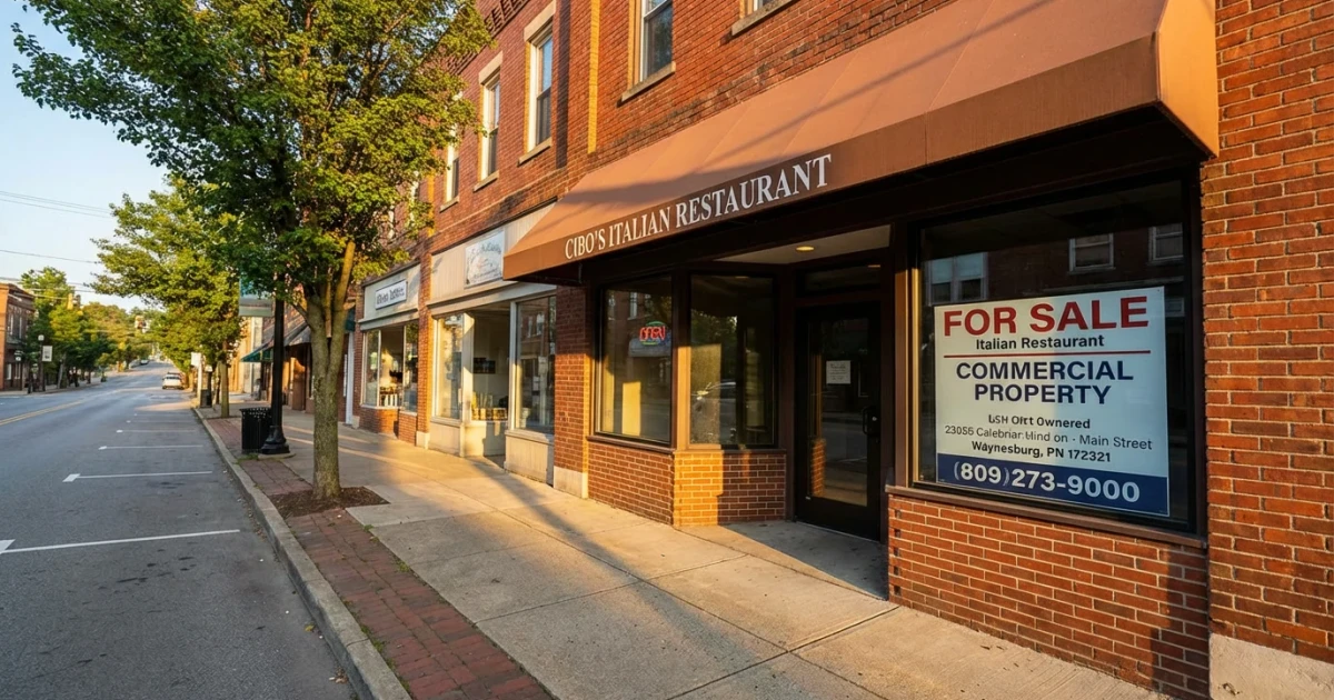 Waynesburg’s Cibo’s Italian Restaurant Up for Sale