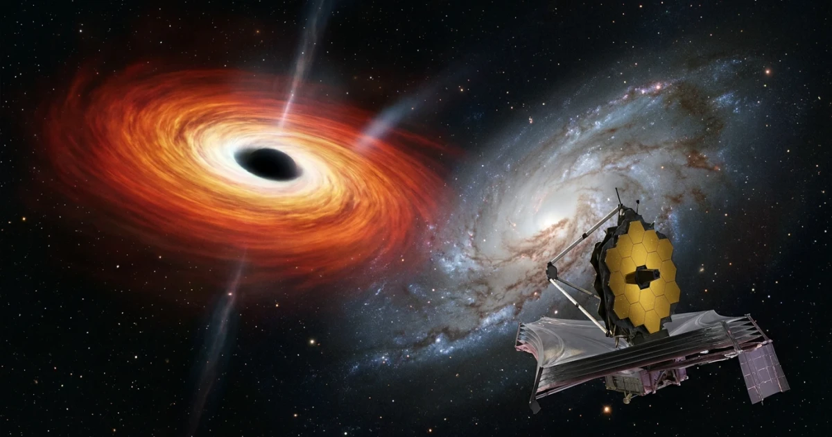 Webb Telescope Finds Black Holes Form Before Galaxies