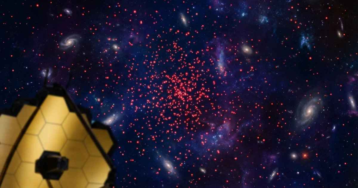 Red Dots in Webb Telescope Images Baffle Astronomers