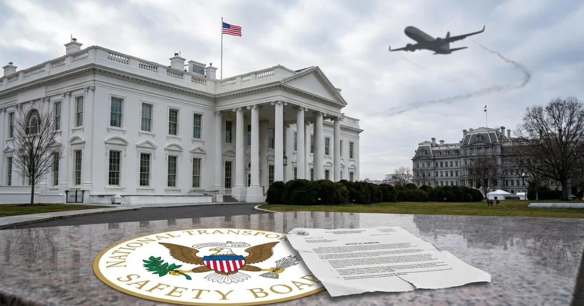 White House Removes NTSB Republican Board Member After Crash