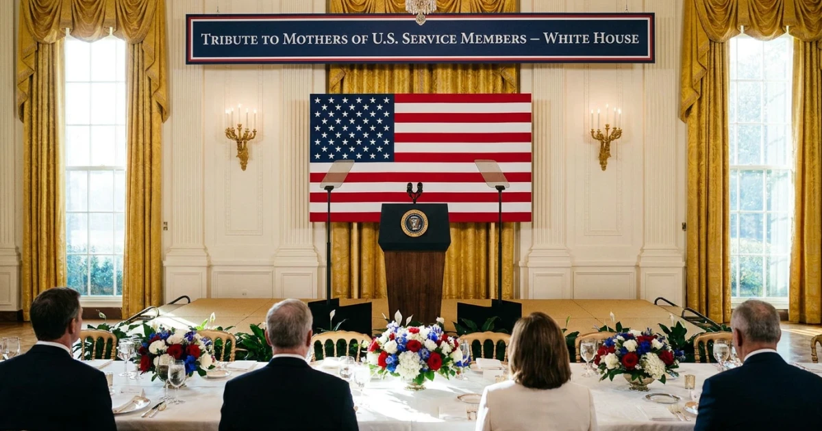 Trump, Melania Honor Mothers of US Service Members