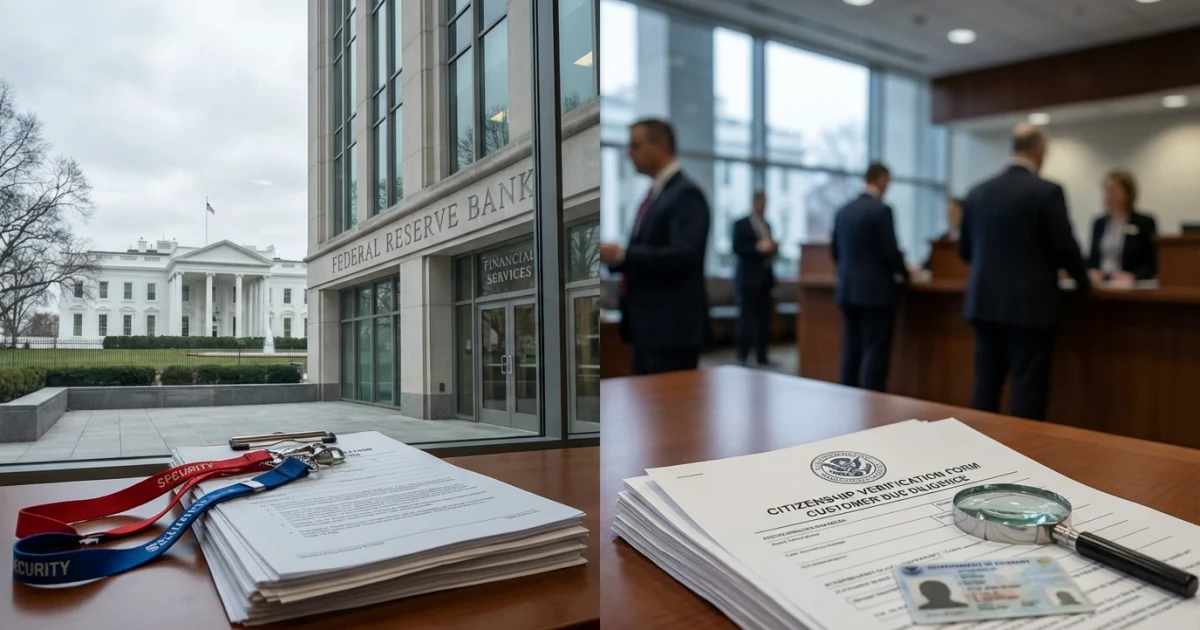 Trump Administration Weighs Citizenship Checks at Banks