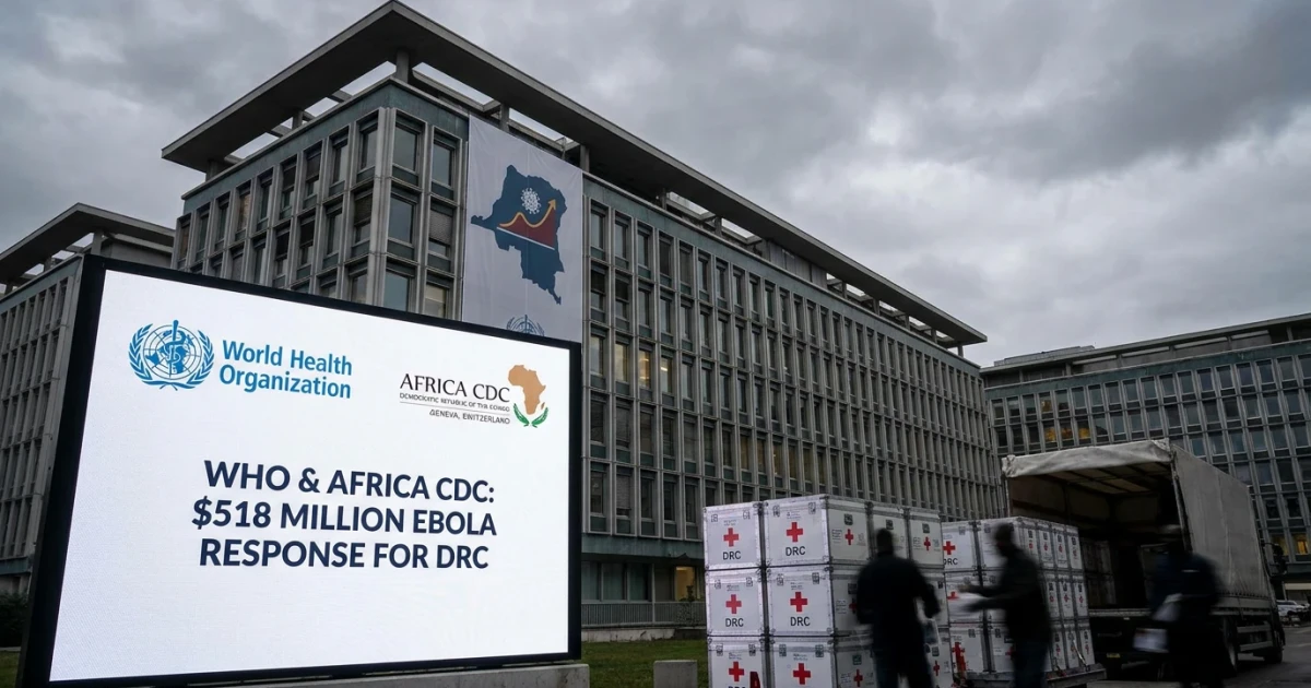 WHO, Africa CDC Announce $518M Plan as Ebola Cases Rise in DRC