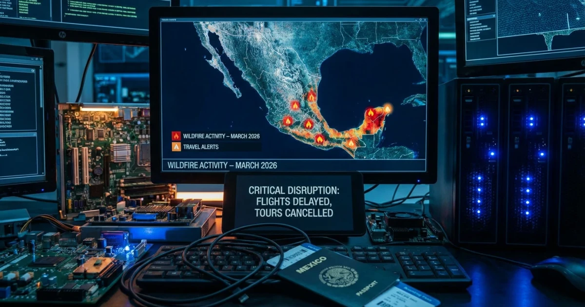 Wildfires Impact Travel Plans Across Mexico’s Tourist Spots