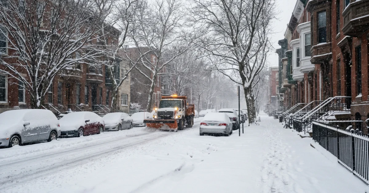 Winter Storm Delivers Heavy Snow to Philadelphia Area
